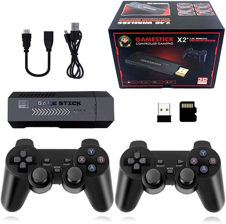 Consola retro game stick X2 plus 4k